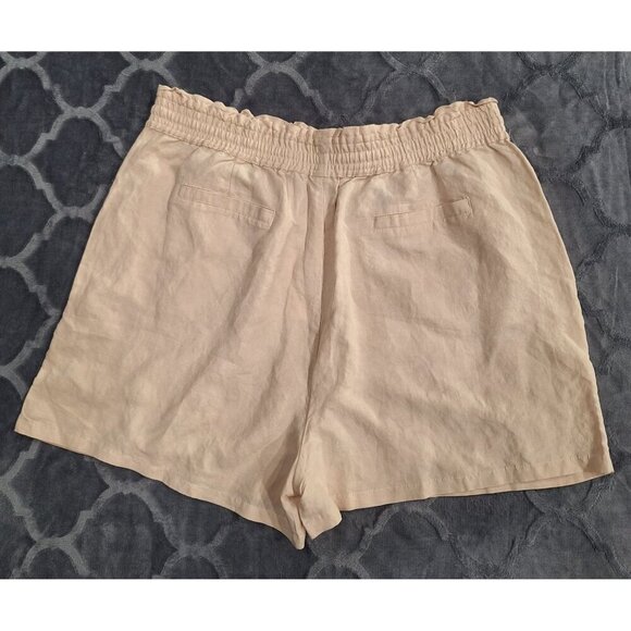 NWT BlankNYC Wome's Drawstring Shorts in "Coconut Milk"/Sz. X-Large - Picture 2 of 6